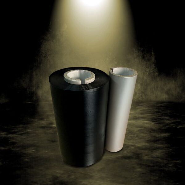 4" black wax film for Godex G500 with core